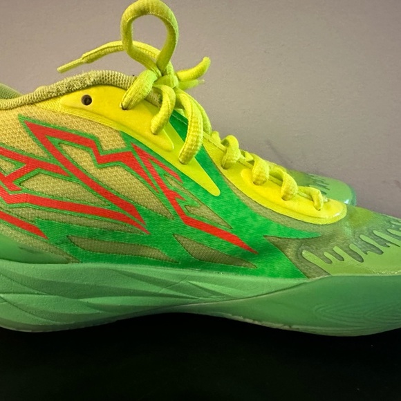 PUMA LaMelo Ball .02 x Nickelodeon slime – Size 7.5